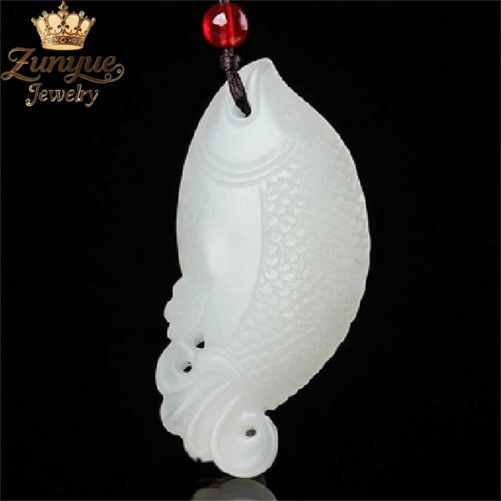 Natural Hetian White Jade Three-Dimensional Fish Pendant Luxury Quality Fashion Jewelry Exquisite Elegant Charms Popular Young
Natural Hetian White Jade Three-Dimensional Fish Pendant Luxury Quality Fashion Jewelry Exquisite Elegant Charms Popular Young