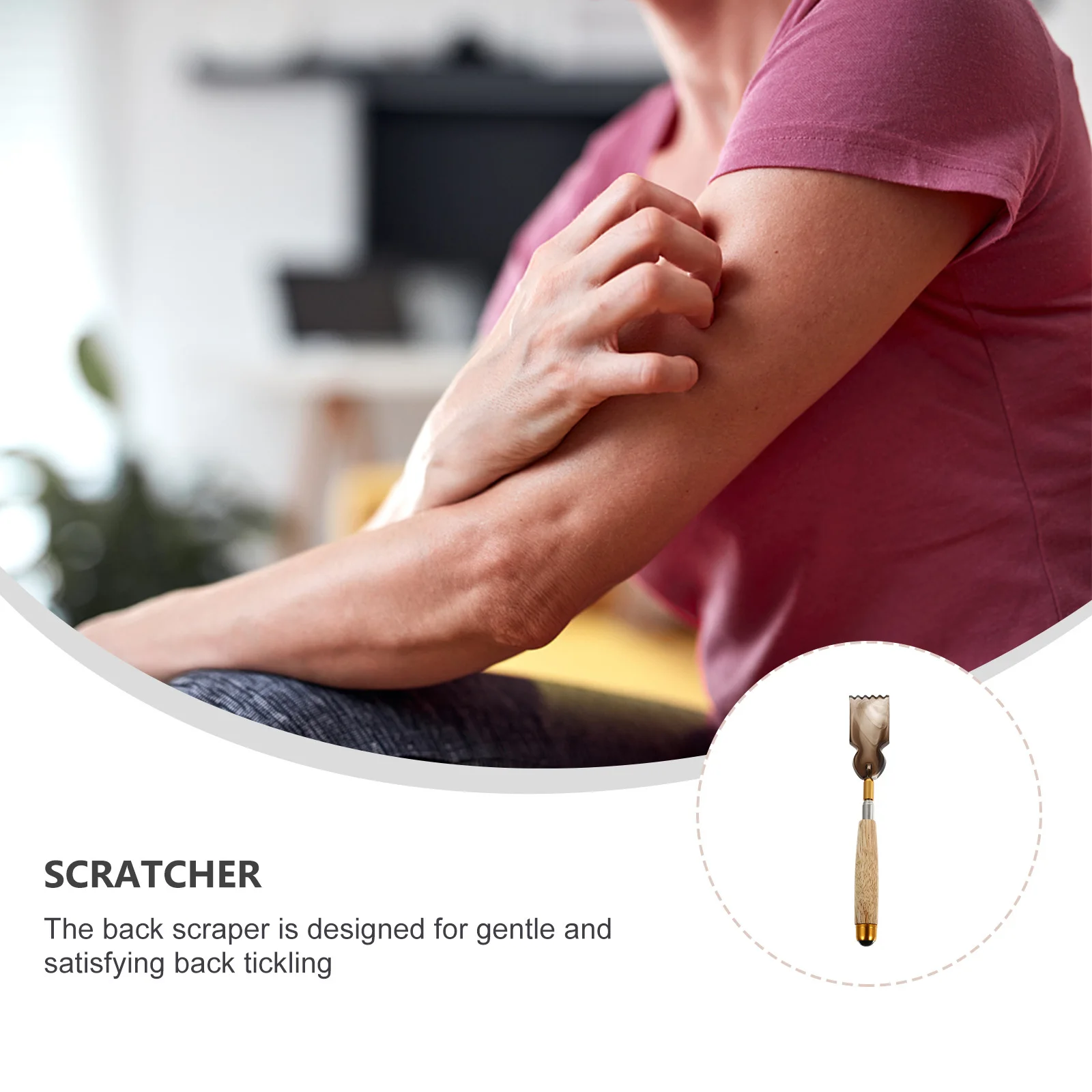 1Pcs Back Scratcher Body Relaxation Tool Handheld Brown Anti Itch Massager Portable Self Massage Back Scraping Device Convenient
1Pcs Back Scratcher Body Relaxation Tool Handheld Brown Anti Itch Massager Portable Self Massage Back Scraping Device Convenient
