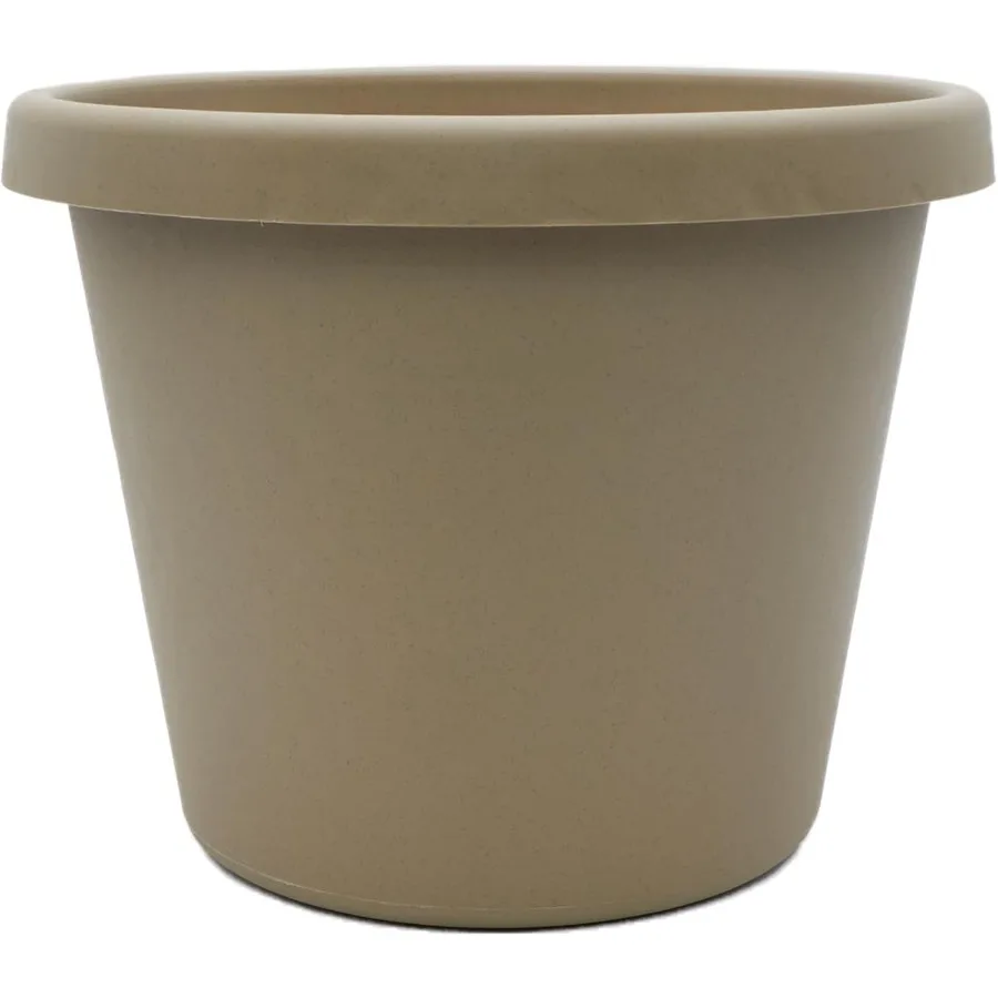 Prima Round Plastic Plant Pot w Rolled Rim Lightweight UV Resistant Flower Pot for Herbs More Outdoor Indoor Plant Pots w Drain
Prima Round Plastic Plant Pot w Rolled Rim Lightweight UV Resistant Flower Pot for Herbs More Outdoor Indoor Plant Pots w Drain