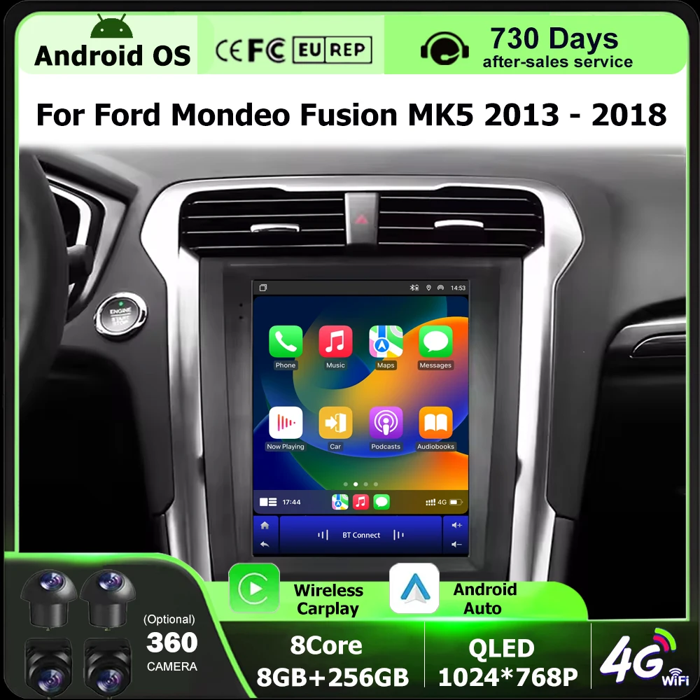 9,7 "Android 16 Auto для Ford Mondeo Fusion MK5 2013-2018 Автомобильный радиоприемник Мультимедийный видеоплеер Навигация GPS Carplay DSP 4G WIFI
9,7 "Android 16 Auto для Ford Mondeo Fusion MK5 2013-2018 Автомобильный радиоприемник Мультимедийный видеоплеер Навигация GPS Carplay DSP 4G WIFI