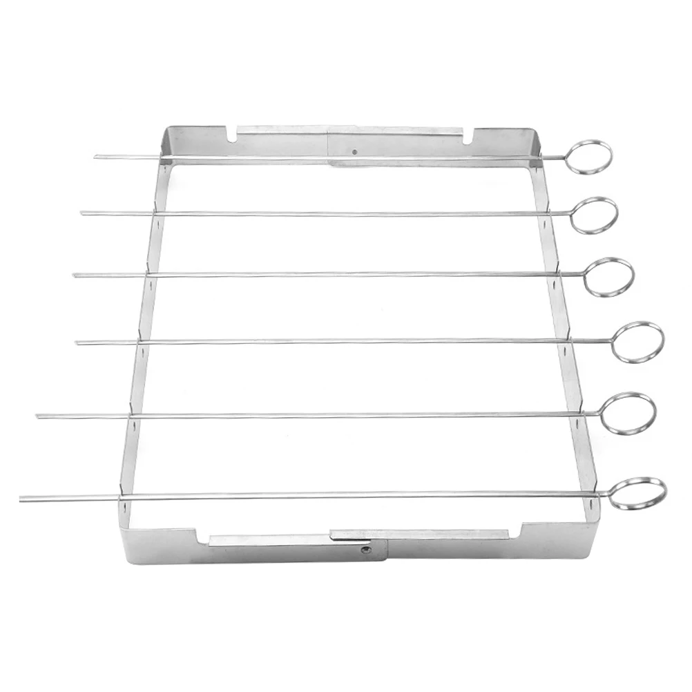 Folding Grill Meat Roasting Rack Roasting Outdoor Bbq Tool Skewers BBQ Tool Compact Portable Camping Fishing Outdoor
Folding Grill Meat Roasting Rack Roasting Outdoor Bbq Tool Skewers BBQ Tool Compact Portable Camping Fishing Outdoor