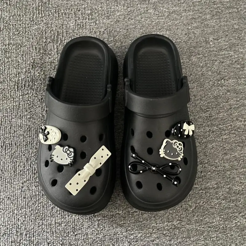 Hello Kitty Summer Girl Garden Shoes Kawaii Sandals Cartoon Anime Slippers Fashion Leisure Sandal Sweet Slipper Versatile New
Hello Kitty Summer Girl Garden Shoes Kawaii Sandals Cartoon Anime Slippers Fashion Leisure Sandal Sweet Slipper Versatile New