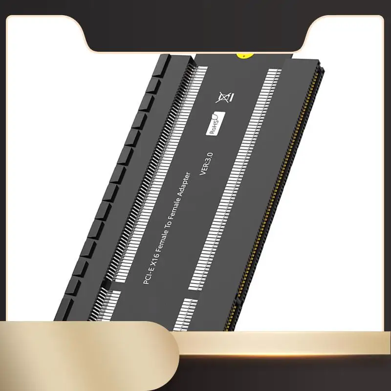 PCI-E X16 Female To Female Adapter Connector PCI Express 3.0 16X To 16X Extender Riser Converter PCB Board Design Easy To Use-N3
PCI-E X16 Female To Female Adapter Connector PCI Express 3.0 16X To 16X Extender Riser Converter PCB Board Design Easy To Use-N3