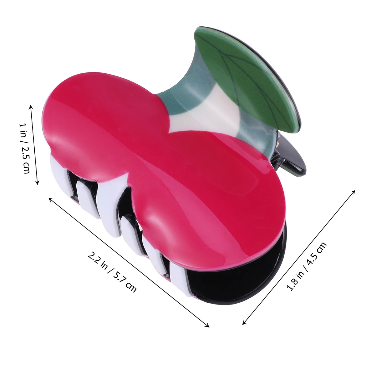 Cherry Hairpins Large Shower Clips Women Hollow Design Non Slip Durable Material Fashionable Style Hair Toppers Girls Headwear
Cherry Hairpins Large Shower Clips Women Hollow Design Non Slip Durable Material Fashionable Style Hair Toppers Girls Headwear
