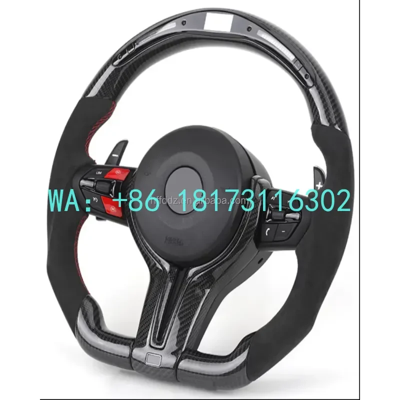 China Plant 2026 Factory Price Direct F10 F20 F30 M3 M5 M4 M Sport CarbonFiber Leather Steering Wheel Sport Interior Ste
China Plant 2026 Factory Price Direct F10 F20 F30 M3 M5 M4 M Sport CarbonFiber Leather Steering Wheel Sport Interior Ste
