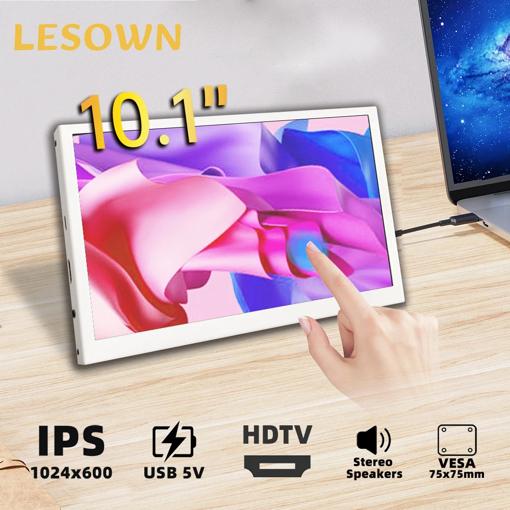 «LESOWN 10,1-дюймовый компактный дорожный монитор 1024 × 600 IPS ПК Внешний вспомогательный экран Боковой дисплей HDMI USB для портативного ПК Переключатель»
«LESOWN 10,1-дюймовый компактный дорожный монитор 1024 × 600 IPS ПК Внешний вспомогательный экран Боковой дисплей HDMI USB для портативного ПК Переключатель»