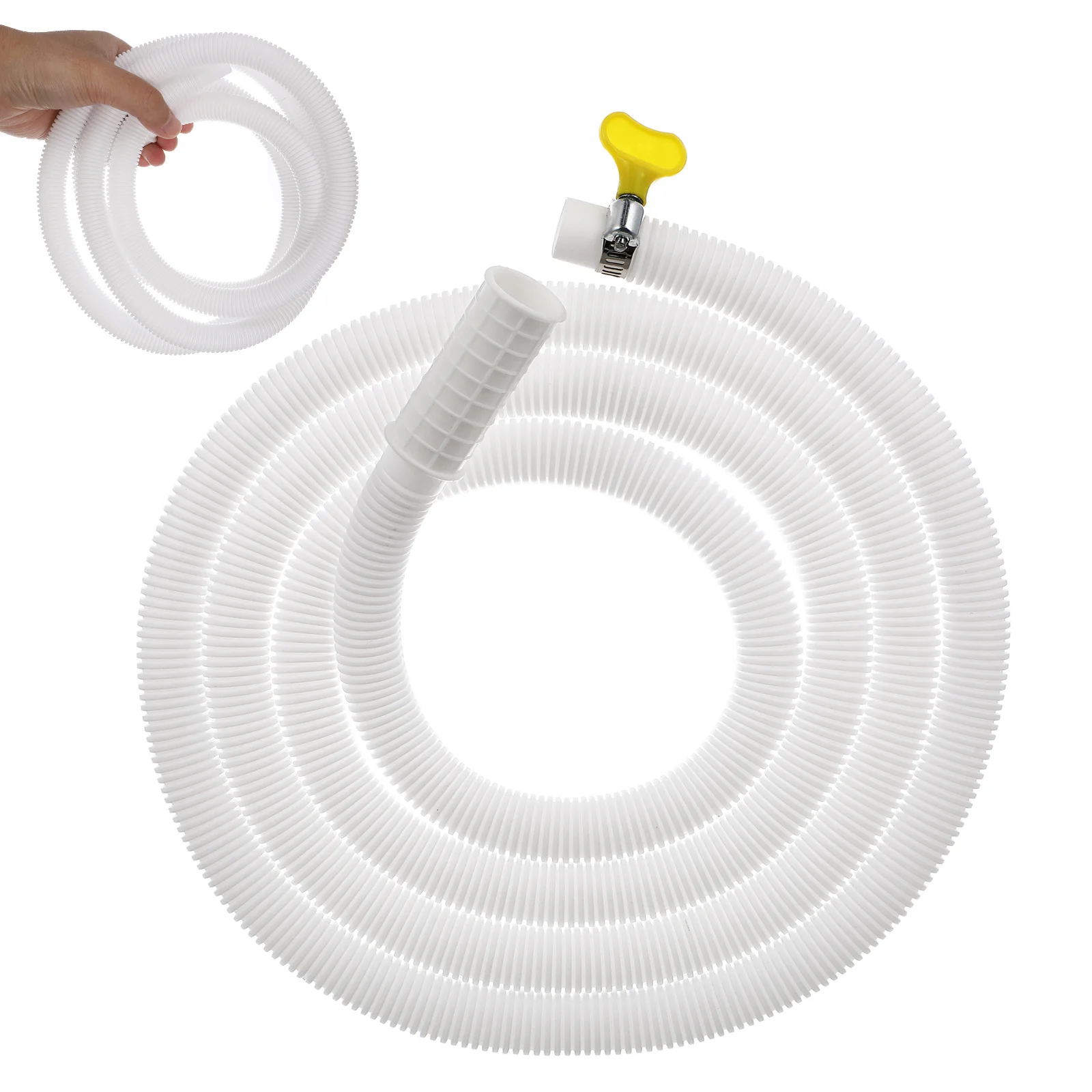 Air Conditioner Drain Hose 15-20Mm Stainless Steel Clamp Extension Pipe For Washing Machine Mop Pool Polyethylene Flexible Tube
Air Conditioner Drain Hose 15-20Mm Stainless Steel Clamp Extension Pipe For Washing Machine Mop Pool Polyethylene Flexible Tube