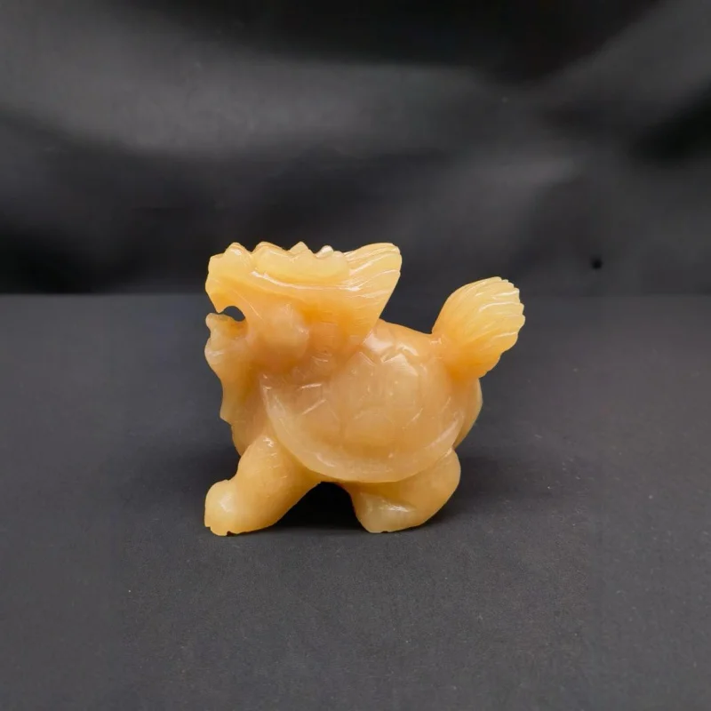 Beige Jade Kirin Ornament Pixiu Ornament Child-Giving Craft Wedding Opening Gift
Beige Jade Kirin Ornament Pixiu Ornament Child-Giving Craft Wedding Opening Gift