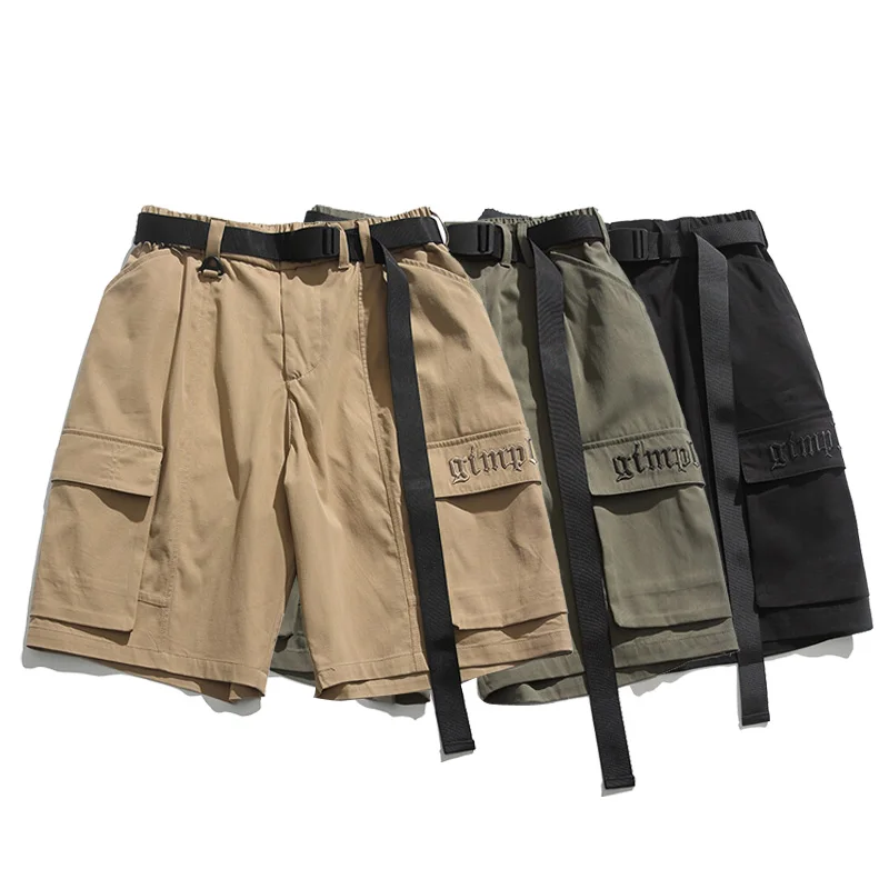 Summer Embroidery Belt Quick Dry Shorts Men Streetwear Outdoor Fashion Loose Casual Tack Tech Cargo Shorts Cityboy Short Pant
Summer Embroidery Belt Quick Dry Shorts Men Streetwear Outdoor Fashion Loose Casual Tack Tech Cargo Shorts Cityboy Short Pant