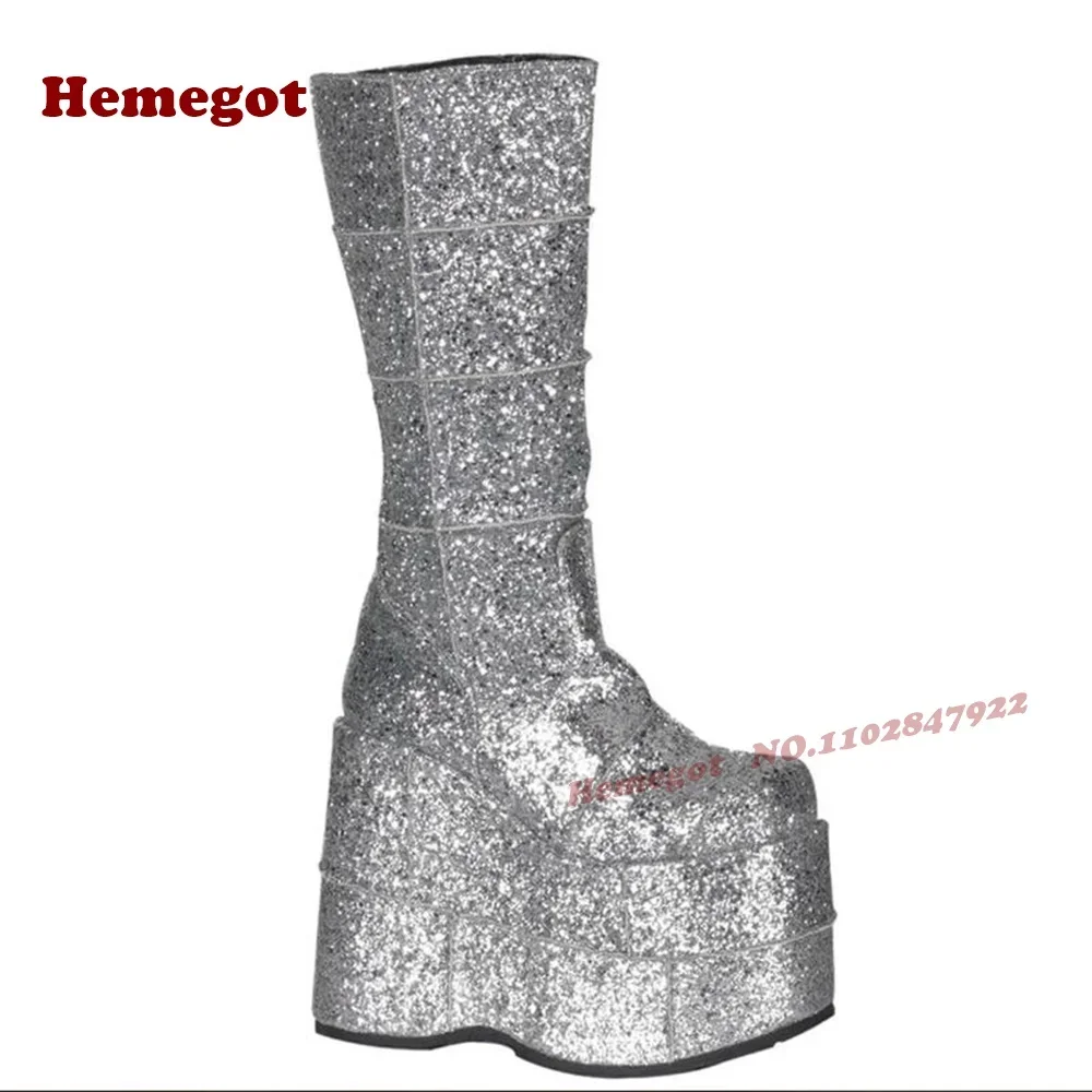 Round Toe Wedges Side Zipper Knee High Women's Boots Pink Gothic Platform Long Boots Lolita High Heels Punk Shoes 2025 Luxury
Round Toe Wedges Side Zipper Knee High Women's Boots Pink Gothic Platform Long Boots Lolita High Heels Punk Shoes 2025 Luxury