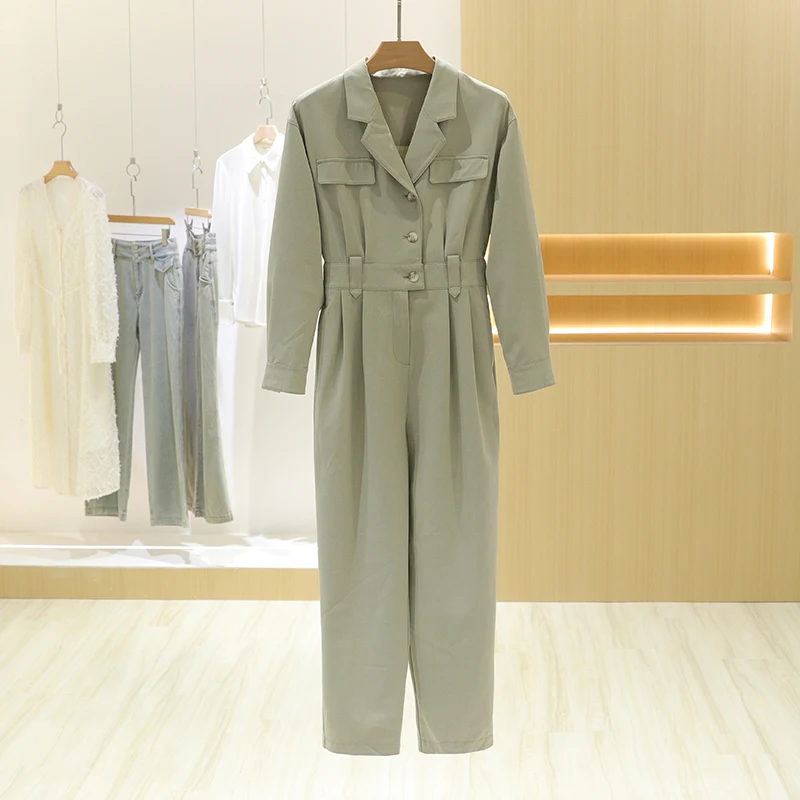 Ele корейский цельный костюм с высокой талией для похудения, весенний новый брендовый женский модный костюм на пуговицах с прямыми штанинами
Ele корейский цельный костюм с высокой талией для похудения, весенний новый брендовый женский модный костюм на пуговицах с прямыми штанинами