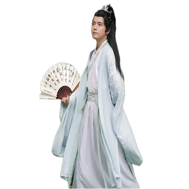 Ancient Chinese Hanfu Dress Men Women Vintage Traditional Embroidery Hanfu Halloween Carnival Cosplay Costume Plus Size 3XL
Ancient Chinese Hanfu Dress Men Women Vintage Traditional Embroidery Hanfu Halloween Carnival Cosplay Costume Plus Size 3XL
