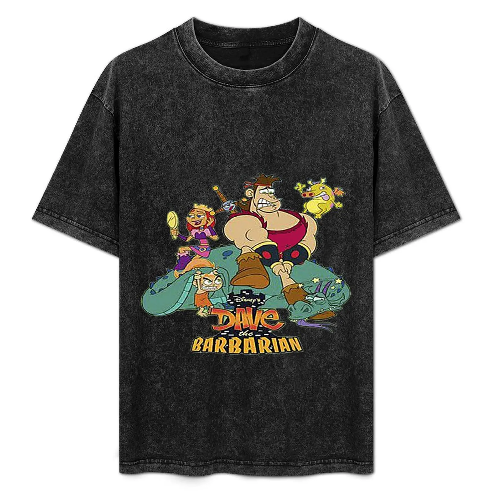 Dave the barbarian T-Shirt Summer Print Short Sleeve Tee
Dave the barbarian T-Shirt Summer Print Short Sleeve Tee
