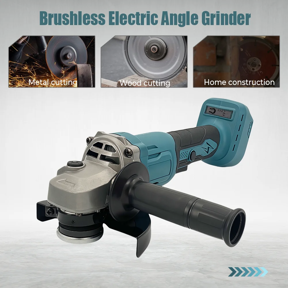 1000 Вт 125/100 мм Бесщеточная электрическая угловая шлифовальная машина 18 В Комбинированный комплект аккумуляторных устройств Ударный ключ для наборов электроинструментов с аккумулятором Makita
1000 Вт 125/100 мм Бесщеточная электрическая угловая шлифовальная машина 18 В Комбинированный комплект аккумуляторных устройств Ударный ключ для наборов электроинструментов с аккумулятором Makita