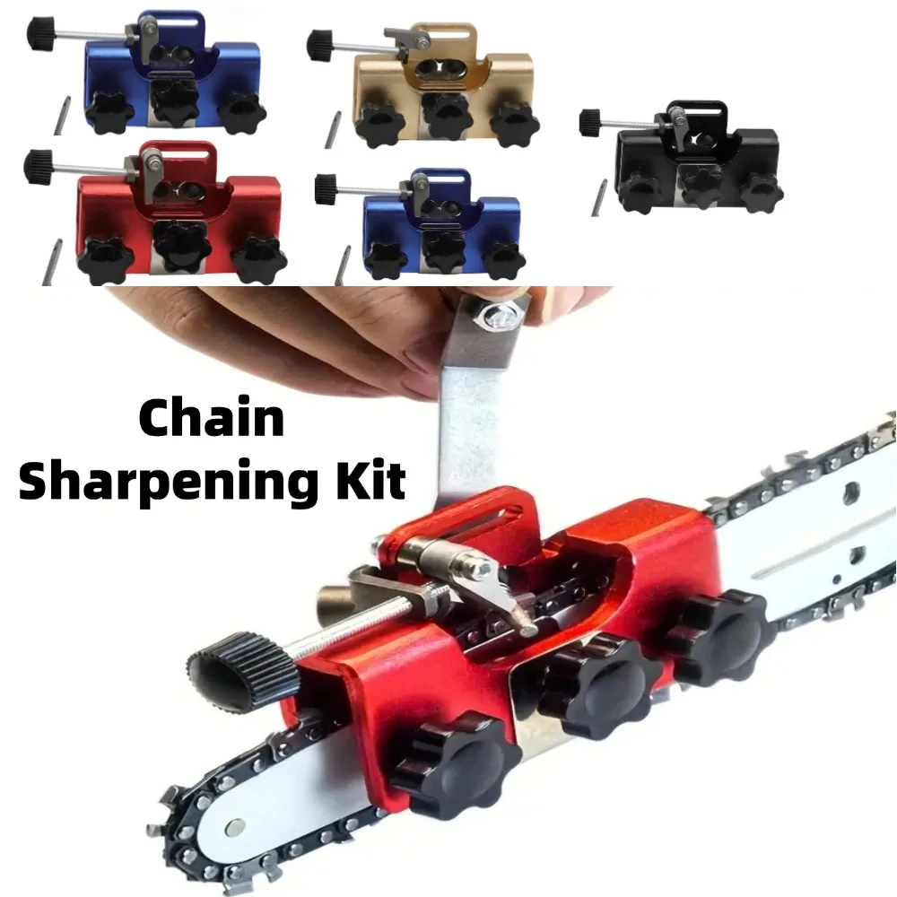 Portable Chain Saw Sharpeners Chainsaw Chain Sharpening Kit Woodworking with Grinding Stones Electric Chainsaw Grinder Tool
Portable Chain Saw Sharpeners Chainsaw Chain Sharpening Kit Woodworking with Grinding Stones Electric Chainsaw Grinder Tool