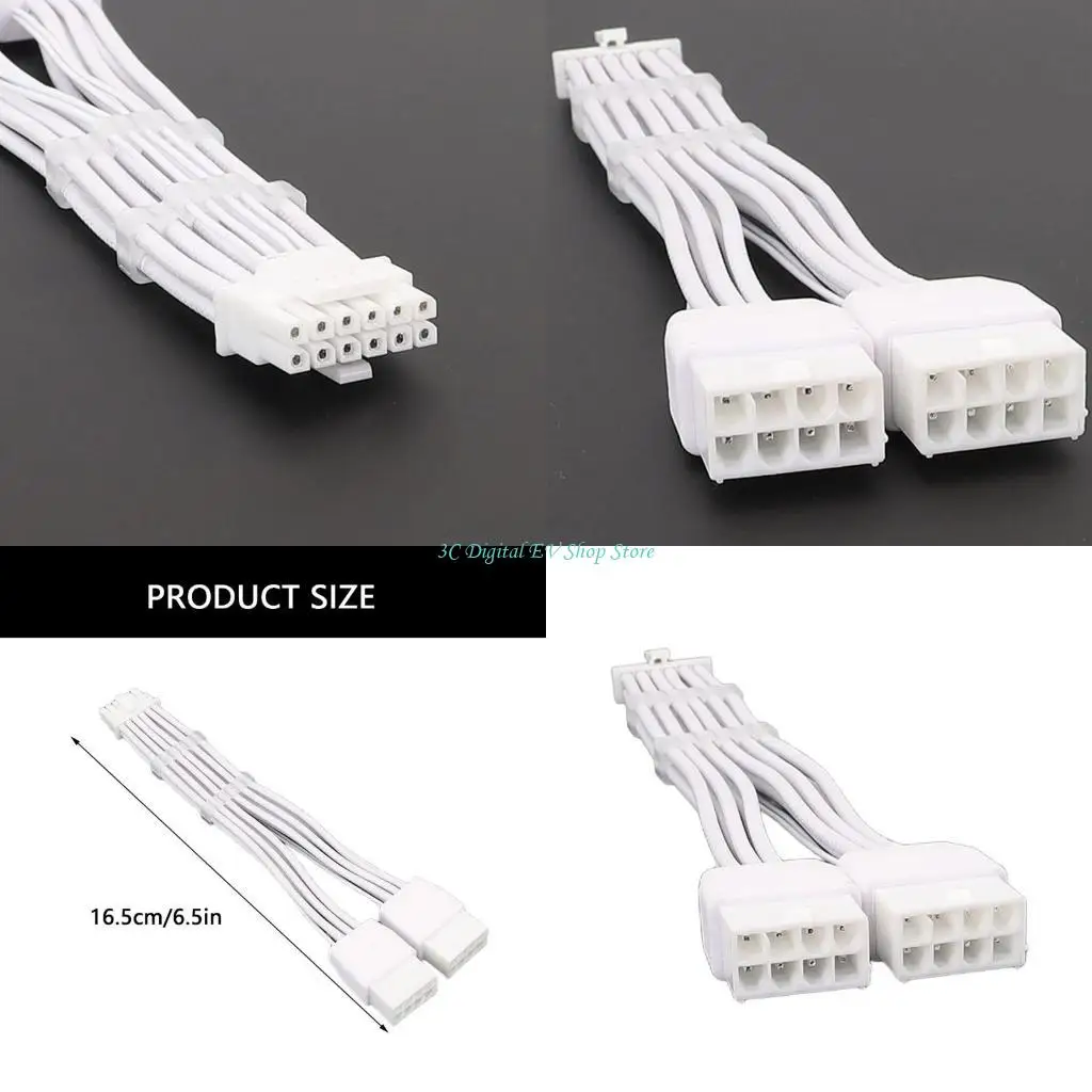 E74D Double 8Pin To 16Pin GPU Power Cable For Modern Graphics Cards 12VHPWR Wire
E74D Double 8Pin To 16Pin GPU Power Cable For Modern Graphics Cards 12VHPWR Wire