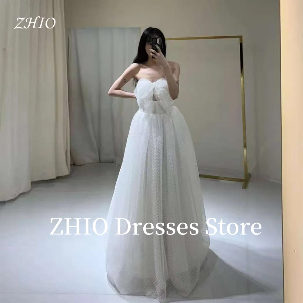 ZHIO Princess Wedding Dresses Bow A-Line Floor Length Flowers Korea Photo Shoot Bridal Gowns Corset Customized Elegant
ZHIO Princess Wedding Dresses Bow A-Line Floor Length Flowers Korea Photo Shoot Bridal Gowns Corset Customized Elegant