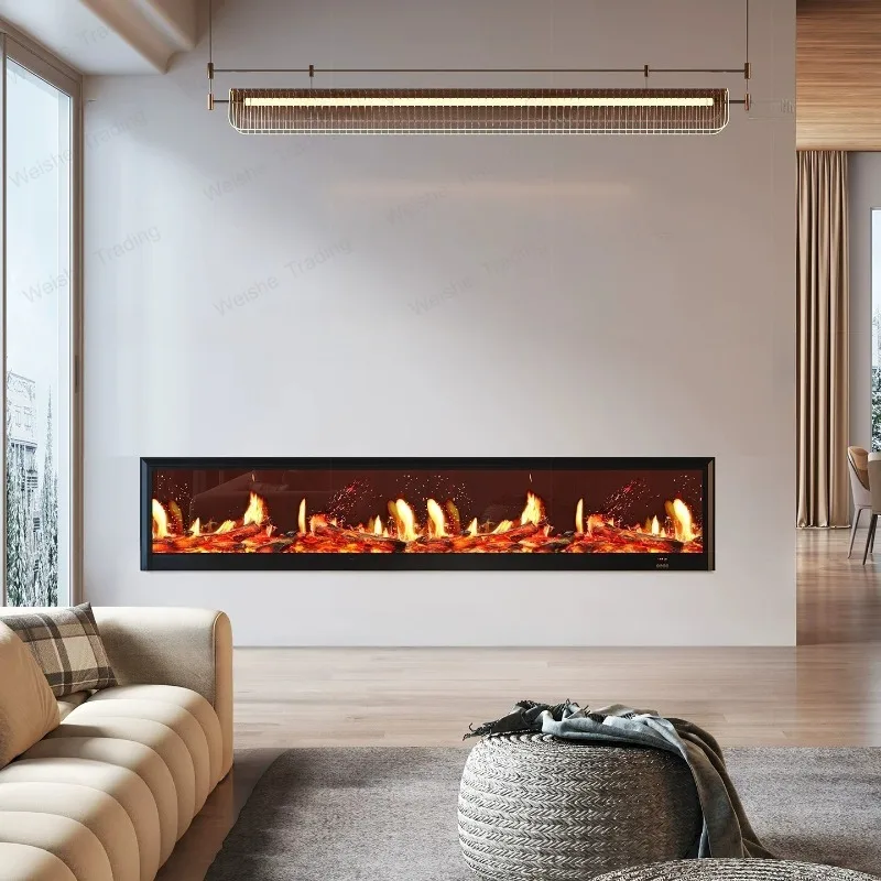 Holographic shadow fireplace simulation flame embedded TV background wall decoration ultra-thin
Holographic shadow fireplace simulation flame embedded TV background wall decoration ultra-thin