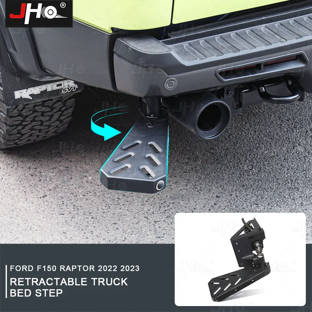 JHO Tail Gate Pedal Step Electric Retractable Rear Bumper Assist Updown for Ford F150 Raptor 2021 2022 2023 Exterior Accessories
JHO Tail Gate Pedal Step Electric Retractable Rear Bumper Assist Updown for Ford F150 Raptor 2021 2022 2023 Exterior Accessories