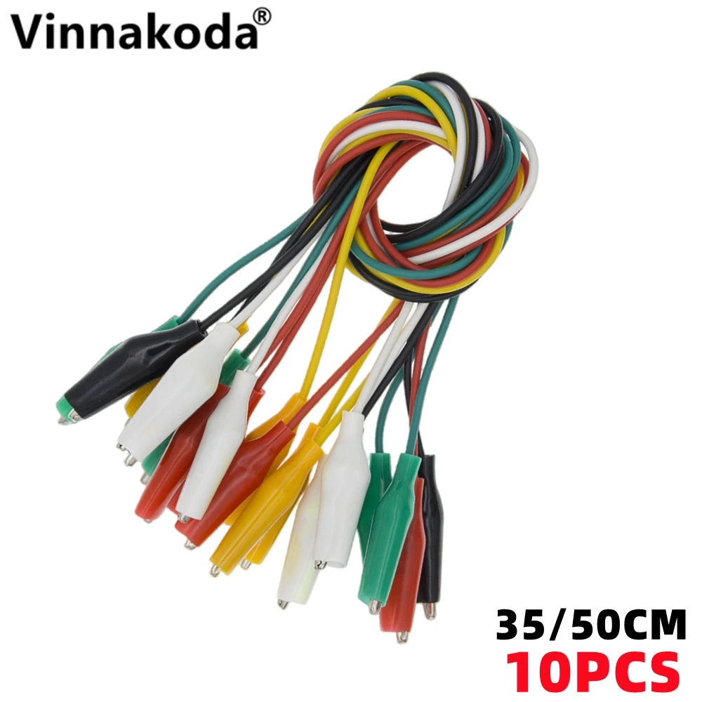 10pcs Alligator Clips Electrical DIY Test Leads Alligator Double-ended Crocodile Clips Roach Clip Test Jumper Wire
10pcs Alligator Clips Electrical DIY Test Leads Alligator Double-ended Crocodile Clips Roach Clip Test Jumper Wire