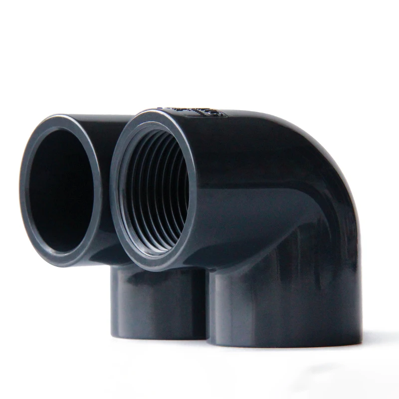 20/25/32/40/50/63mm 90 Degree Elbow Connector 1/2" 3/4" 1" 1-1/4" 1-1/2" 2" BSP Single Female Thread Dark Grey PVC Pipe Fitting
20/25/32/40/50/63mm 90 Degree Elbow Connector 1/2" 3/4" 1" 1-1/4" 1-1/2" 2" BSP Single Female Thread Dark Grey PVC Pipe Fitting
