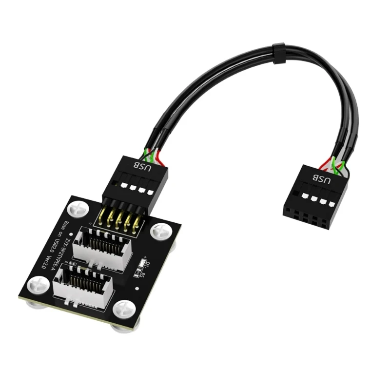 USB 2.0 9Pin to Type-E Key-A Internal Adapter Motherboard Plug Extension Adapter
USB 2.0 9Pin to Type-E Key-A Internal Adapter Motherboard Plug Extension Adapter