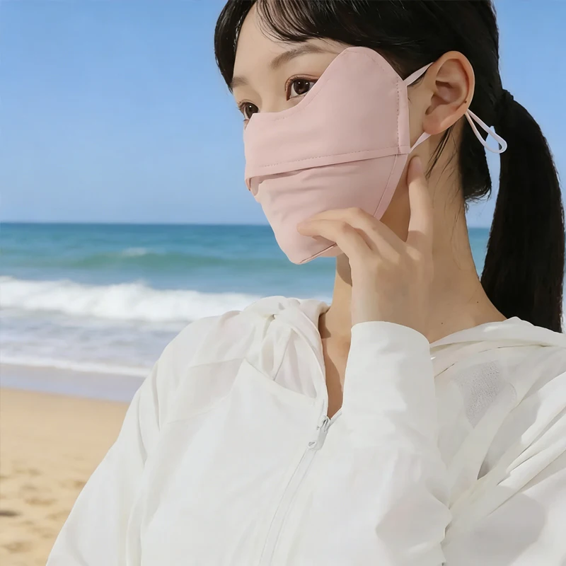 New Breathable Ice Silk Mask Washable Anti-UV Sunscreen Mask Dustproof Mesh Riding Face Mask Outdoor Sports
New Breathable Ice Silk Mask Washable Anti-UV Sunscreen Mask Dustproof Mesh Riding Face Mask Outdoor Sports