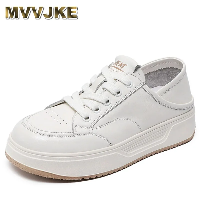 Casual Genuine Leather Sneakers for Women Cross Lacing Platform Comfortable Soft Soled Spor Flats
Casual Genuine Leather Sneakers for Women Cross Lacing Platform Comfortable Soft Soled Spor Flats