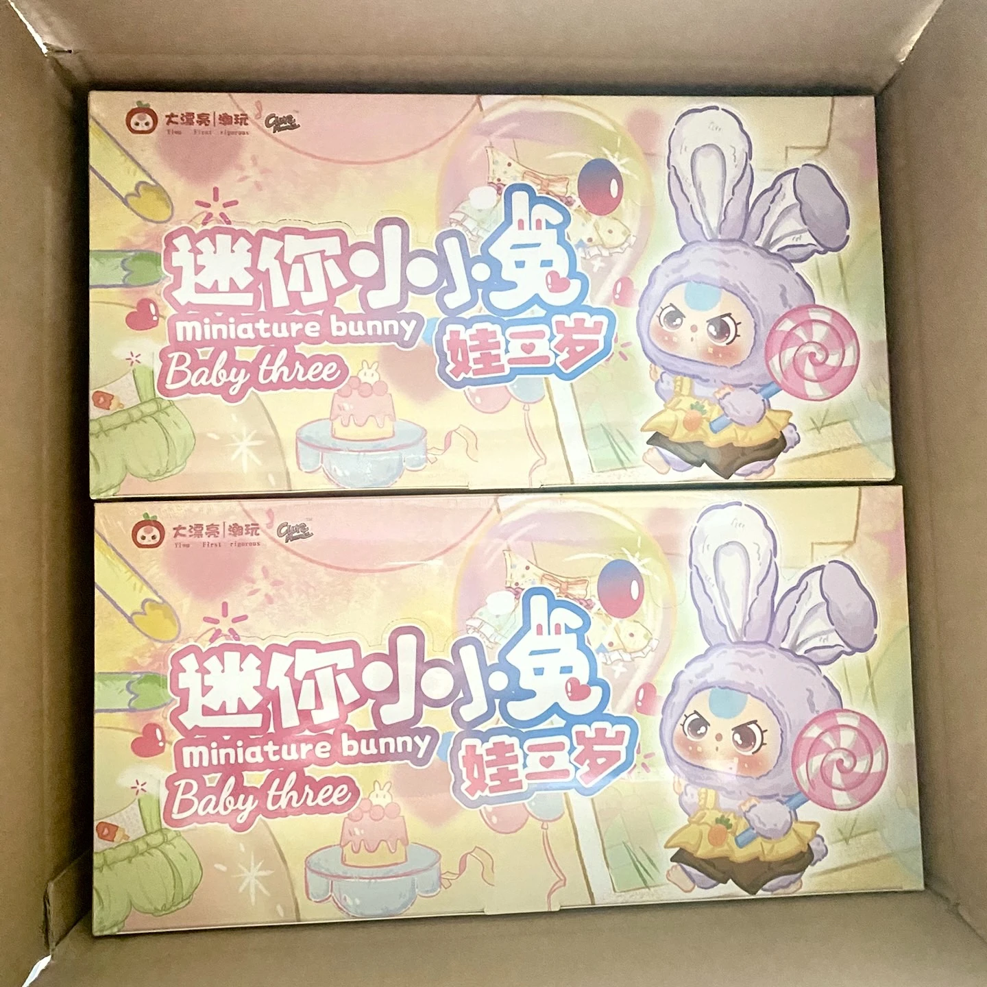 Genuine Baby Three Macaron Mini Little Rabbit Series Blind Box Doll Ornament Pendant Cute Toys Birthday Gift Vinyl Blind Box
Genuine Baby Three Macaron Mini Little Rabbit Series Blind Box Doll Ornament Pendant Cute Toys Birthday Gift Vinyl Blind Box