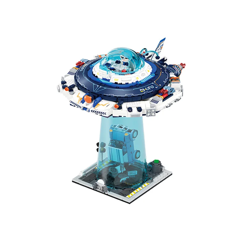 Weekit UFO Flying Saucer Building Block Alien Ship Spacecraft Astronaut Creative LED Light Spacecraft Bricks Toys For Adult Gift
Weekit UFO Flying Saucer Building Block Alien Ship Spacecraft Astronaut Creative LED Light Spacecraft Bricks Toys For Adult Gift