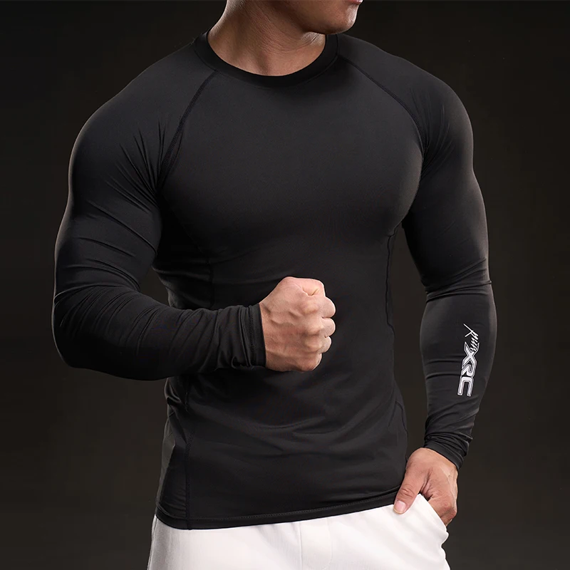 Весенне-летняя высокоэластичная спортивная модная универсальная облегающая мужская футболка для фитнеса, быстросохнущая, дышащая, удобная
Весенне-летняя высокоэластичная спортивная модная универсальная облегающая мужская футболка для фитнеса, быстросохнущая, дышащая, удобная