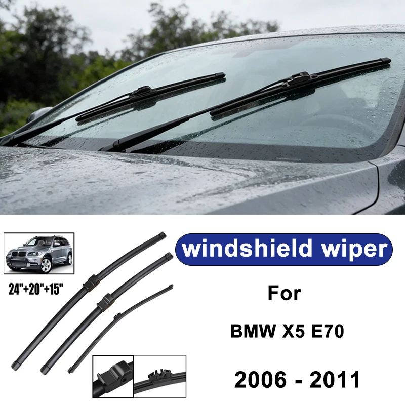 For BMW X5 E70 2006-2011 car windshield front/rear wipers, silent wiper blades,car blade brush accessories
For BMW X5 E70 2006-2011 car windshield front/rear wipers, silent wiper blades,car blade brush accessories