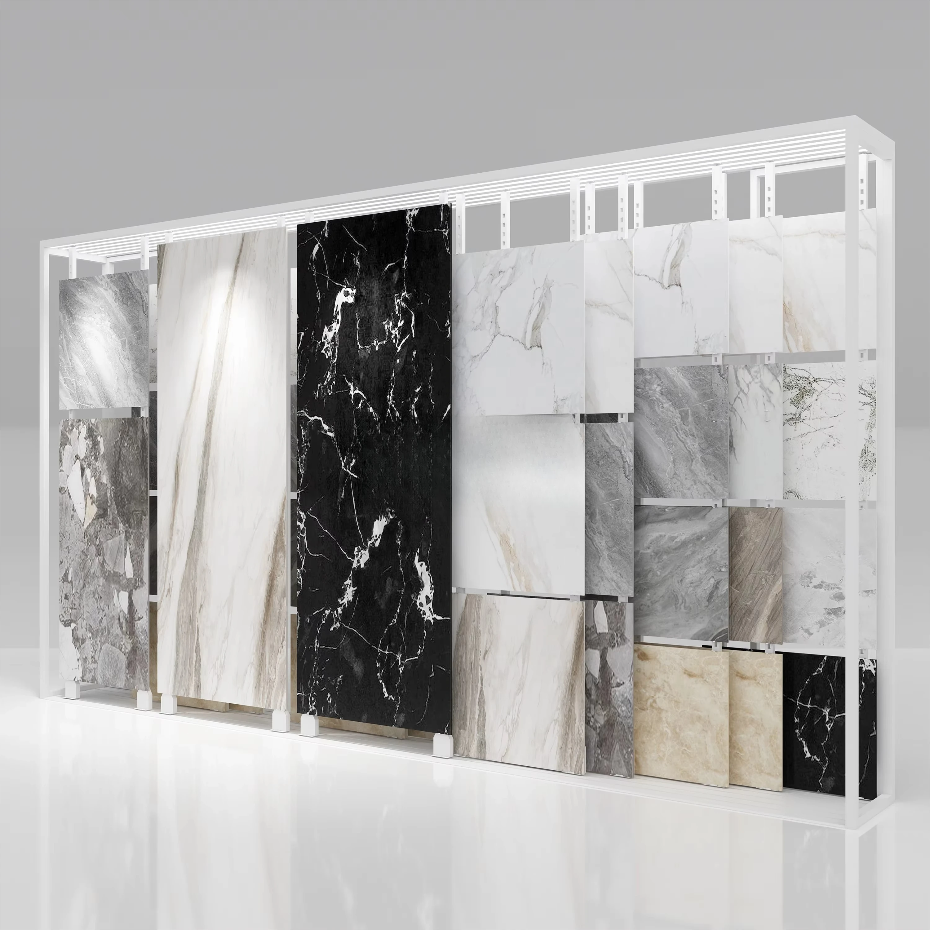 &c Customized Adjustable Easy to Replace Stone Sizes Plate Metal Frame Ceramic Tiles Pull-Out Display Stand
&c Customized Adjustable Easy to Replace Stone Sizes Plate Metal Frame Ceramic Tiles Pull-Out Display Stand