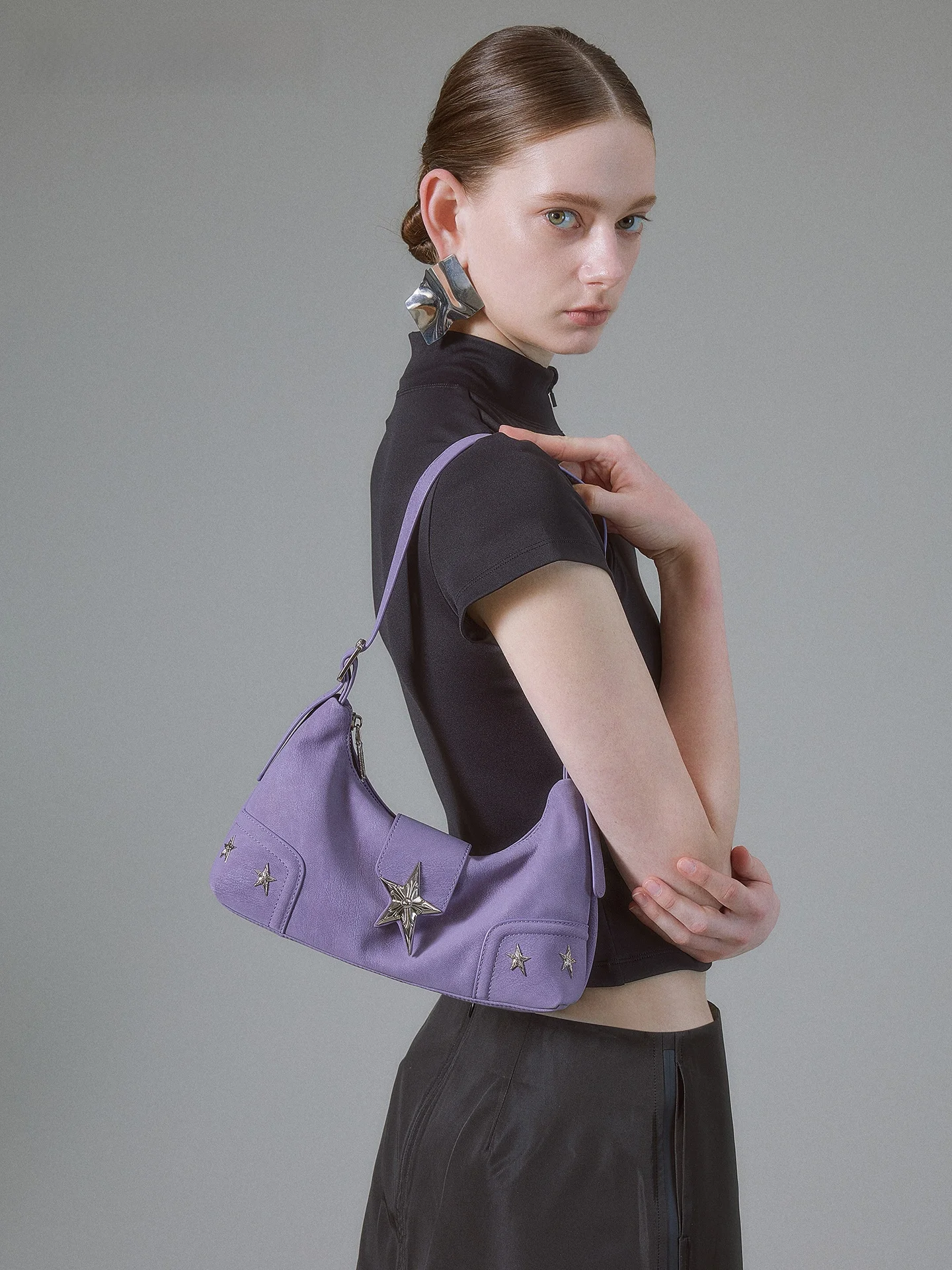 JACD Soft Professional Purple Motorcycle Bag Underarm Women's Bag 2026 New Summer Single Shoulder Crossbody Bag
JACD Soft Professional Purple Motorcycle Bag Underarm Women's Bag 2026 New Summer Single Shoulder Crossbody Bag