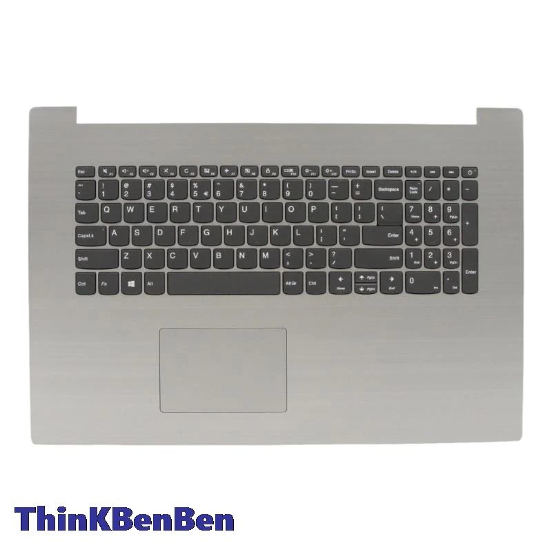 US English Keyboard Platinum Grey Upper Case Palmrest Shell Cover For Lenovo Ideapad 330 17 17IKB 17AST Laptop 5CB0R20198
US English Keyboard Platinum Grey Upper Case Palmrest Shell Cover For Lenovo Ideapad 330 17 17IKB 17AST Laptop 5CB0R20198