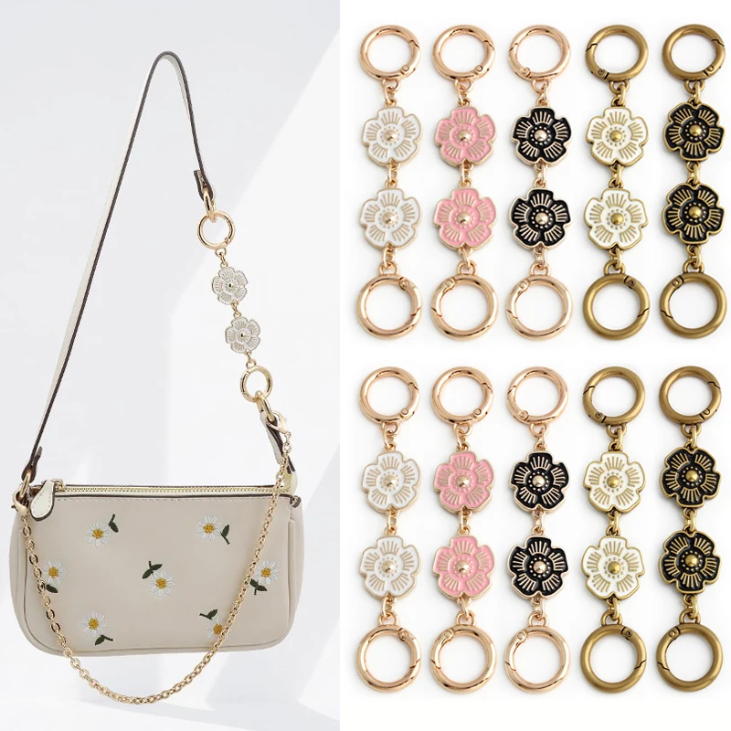 1PC Simple and versatile retro flower wallet shoulder strap extension chain crossbody handbag cherry blossom decoration chain
1PC Simple and versatile retro flower wallet shoulder strap extension chain crossbody handbag cherry blossom decoration chain