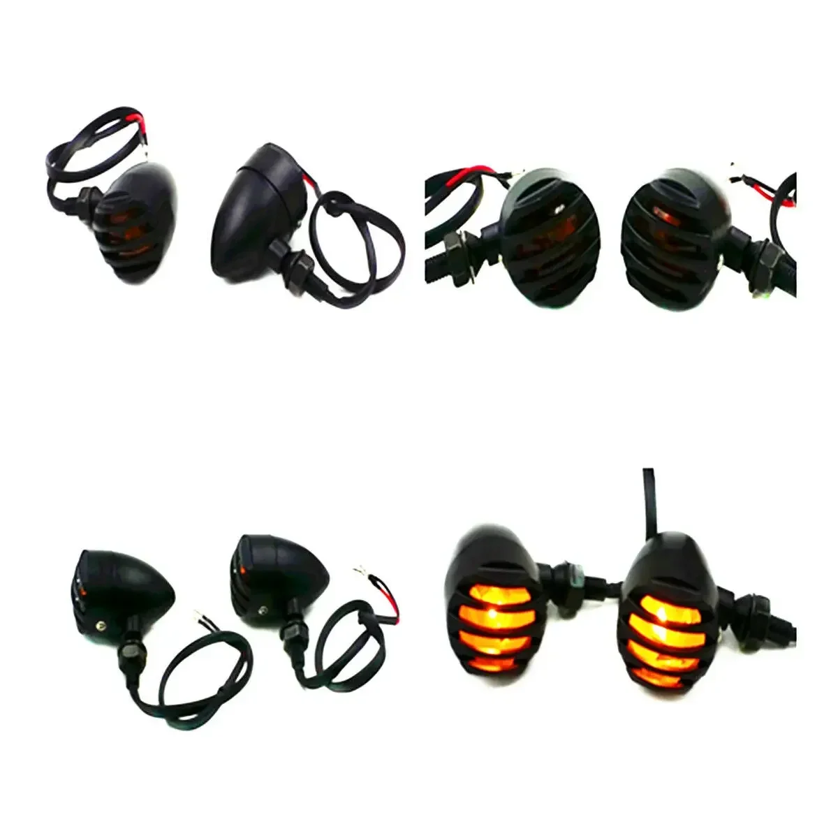 ЧЕРНАЯ решетка-пуля, TURN SIGNALS для Harley Dyna Sporster Softail Bobber Chopper
ЧЕРНАЯ решетка-пуля, TURN SIGNALS для Harley Dyna Sporster Softail Bobber Chopper