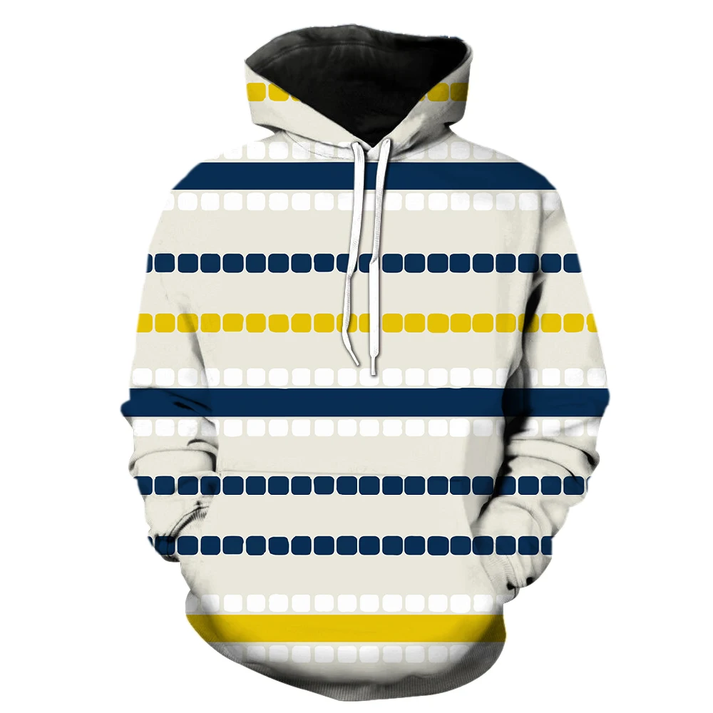 French Style Tops Stripe Men's Hoodies With Hood Jackets Long Sleeve 3D Print Funny Hip Hop Spring Teens Fashion Oversized Cool
French Style Tops Stripe Men's Hoodies With Hood Jackets Long Sleeve 3D Print Funny Hip Hop Spring Teens Fashion Oversized Cool