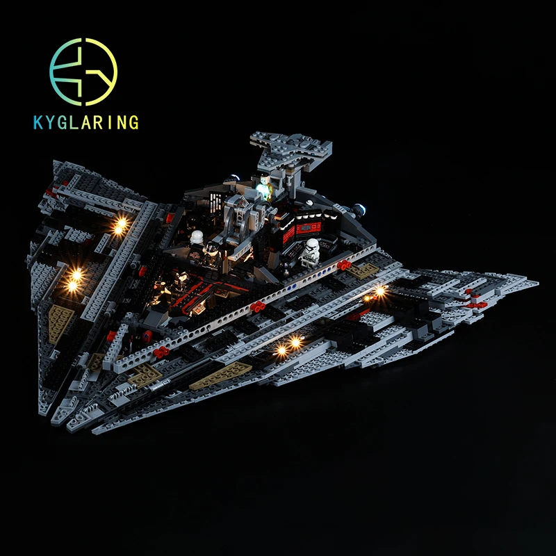 LED light up kit for 75190 Compatible with 05131 ( The Model not included) The First order Star Model Destroyer
LED light up kit for 75190 Compatible with 05131 ( The Model not included) The First order Star Model Destroyer