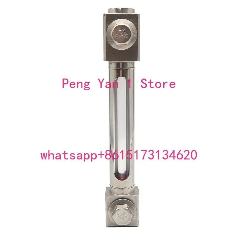 Stainless steel level gauge glass tube hydraulic ruler SS-100
Stainless steel level gauge glass tube hydraulic ruler SS-100