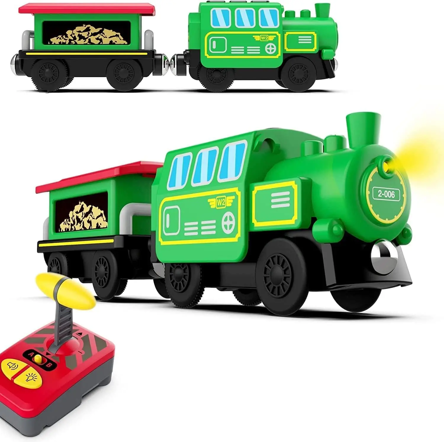 Motorized Train for Wooden Tracks, Battery Operated Locomotive Train,Remote Control Locomotive Train Set for Toddlers, Electric
Motorized Train for Wooden Tracks, Battery Operated Locomotive Train,Remote Control Locomotive Train Set for Toddlers, Electric