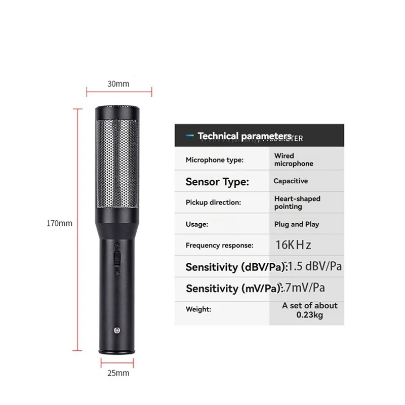 3CGRO-Конференция Микрофон для интервью Конденсаторный микрофон Запись интервью Vlog Live Mic Суперкардиоидный
3CGRO-Конференция Микрофон для интервью Конденсаторный микрофон Запись интервью Vlog Live Mic Суперкардиоидный