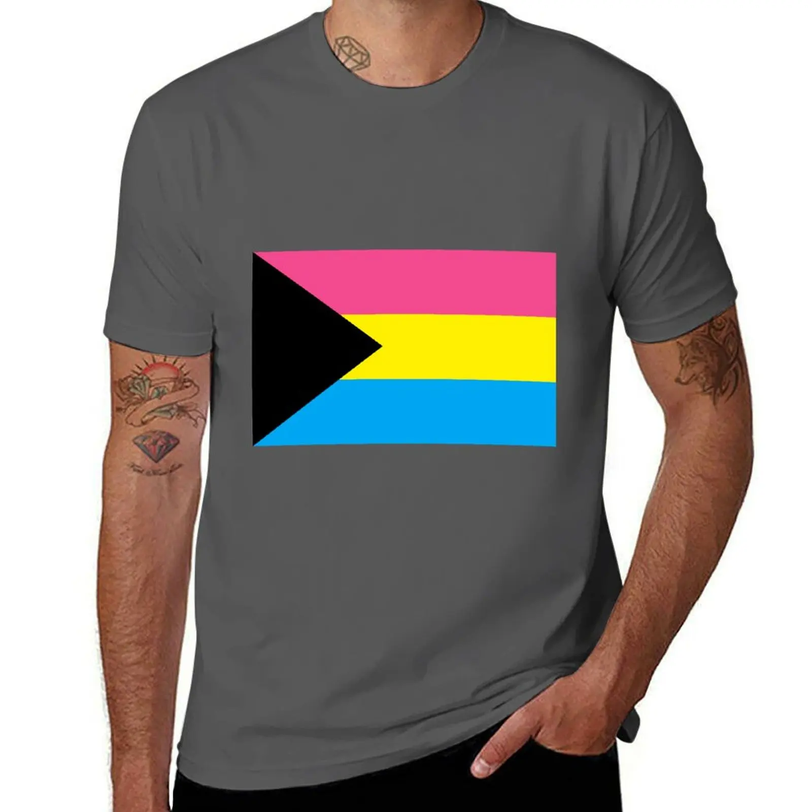 Demi-Pansexual Pride Flag T-Shirt Lightweight Running T-Shirt
Demi-Pansexual Pride Flag T-Shirt Lightweight Running T-Shirt