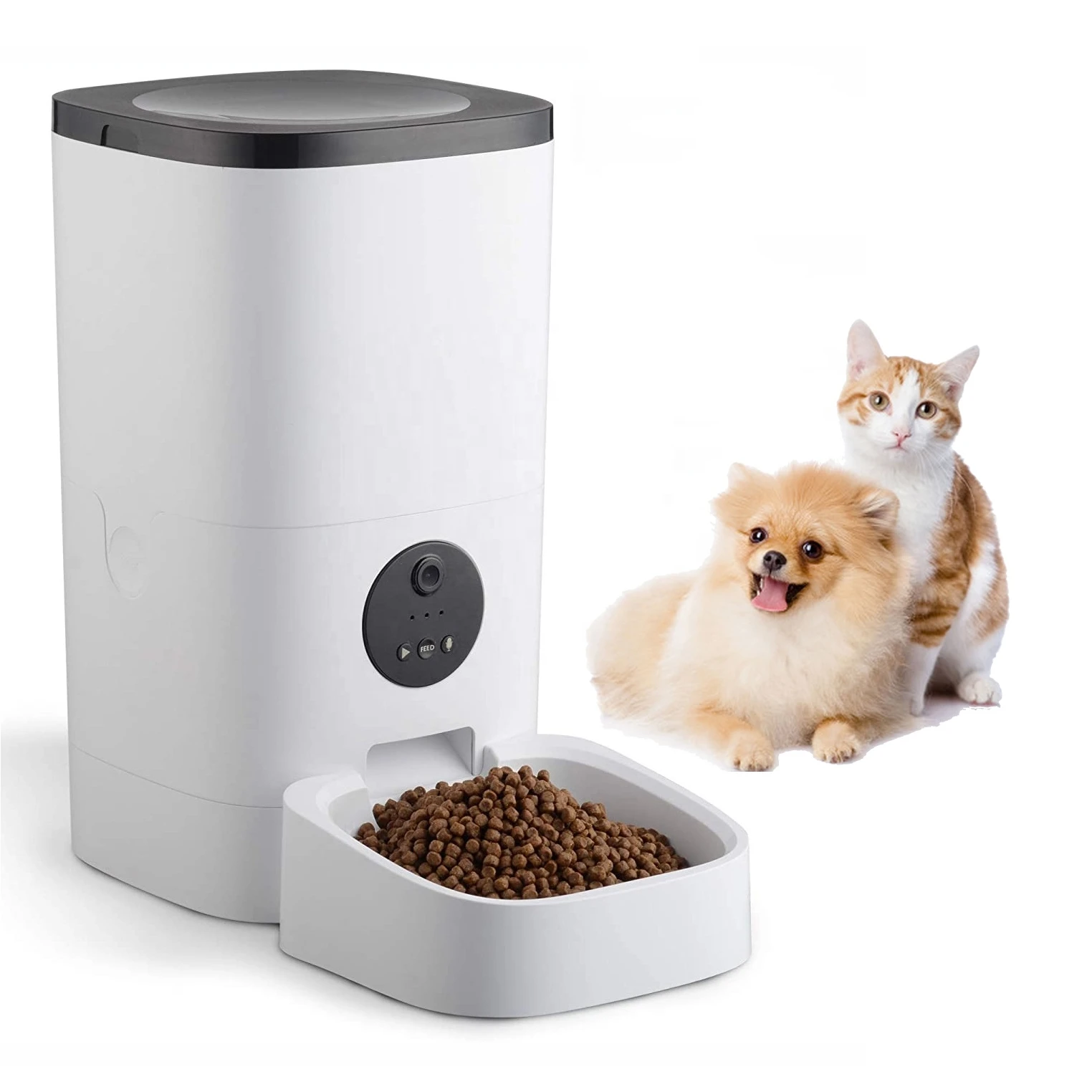 STLF Eco-Friendly Portable HD Smart Pet Feeder with Remote Wi-Fi Timing and Bowls
STLF Eco-Friendly Portable HD Smart Pet Feeder with Remote Wi-Fi Timing and Bowls