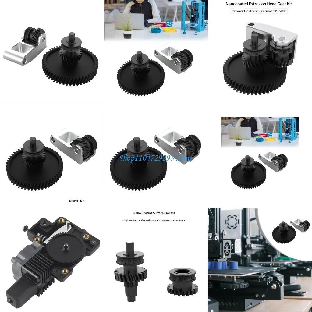 Y2gd Edcduder Gear Renter для Bambu P1P P1S -принтер аксессуары экструдера
Y2gd Edcduder Gear Renter для Bambu P1P P1S -принтер аксессуары экструдера