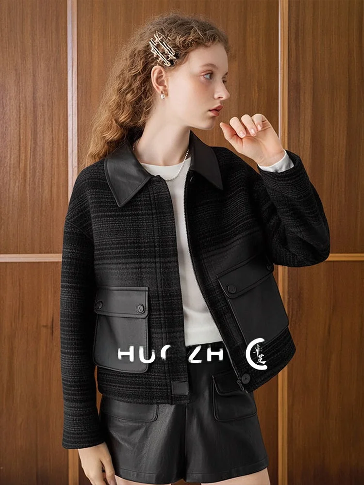 Женская укороченная куртка ZhuoZhi с воротником-стойкой, высококачественная, с индивидуальным дизайном, на молнии, осенняя новинка
Женская укороченная куртка ZhuoZhi с воротником-стойкой, высококачественная, с индивидуальным дизайном, на молнии, осенняя новинка