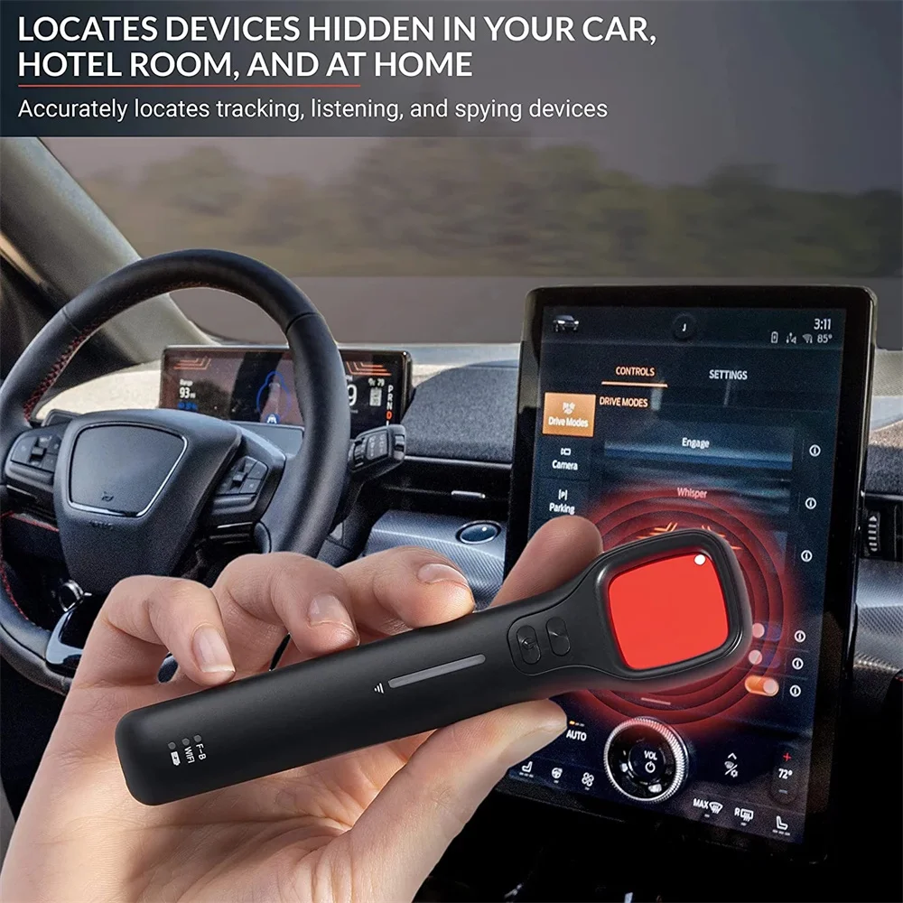 Hidden Camera Scanner RF Signal Detector Mini Camera Wifi Camera Spy Camera GPS Tracker GSM Sound Signal Wiretapping Bug Finder
Hidden Camera Scanner RF Signal Detector Mini Camera Wifi Camera Spy Camera GPS Tracker GSM Sound Signal Wiretapping Bug Finder