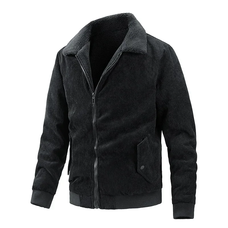 Autumn Winter Mens Double-sided Warm Fleece Jacket Plus Size Xxl Baseball Jacket Casual Long Sleeve Zip Up Outerwear Windbreaker
Autumn Winter Mens Double-sided Warm Fleece Jacket Plus Size Xxl Baseball Jacket Casual Long Sleeve Zip Up Outerwear Windbreaker