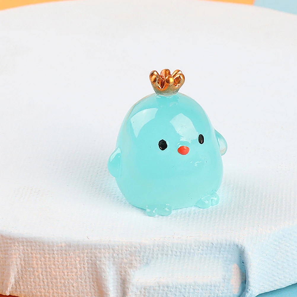 12 Pcs Toy Glow-in-the-dark Chick Tiny Resin Figures Household Mini Chicken Figurines
12 Pcs Toy Glow-in-the-dark Chick Tiny Resin Figures Household Mini Chicken Figurines