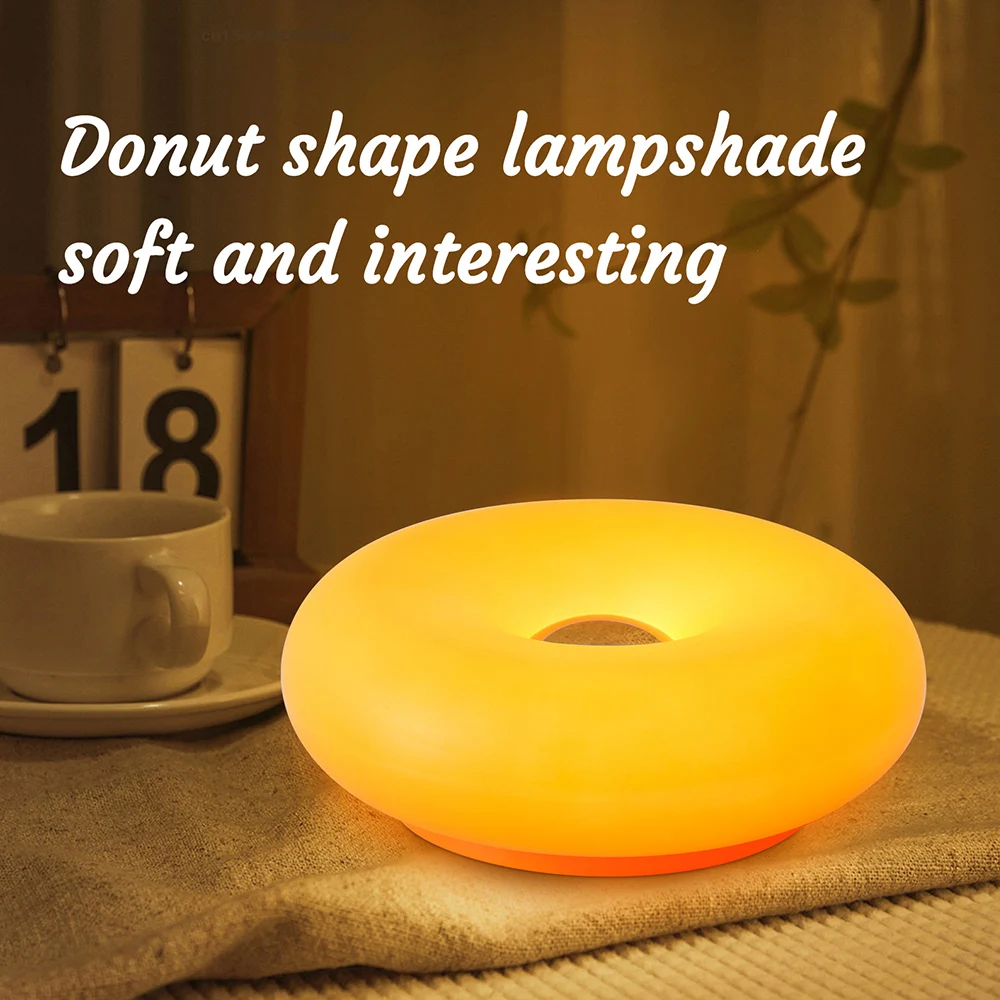 RGB Dimmable Ambient Lamp Indoor Donut Wall Lamp Orange Table Light LED Donut Glass Wall Lamp for Bedroom Balcony Study Room
RGB Dimmable Ambient Lamp Indoor Donut Wall Lamp Orange Table Light LED Donut Glass Wall Lamp for Bedroom Balcony Study Room